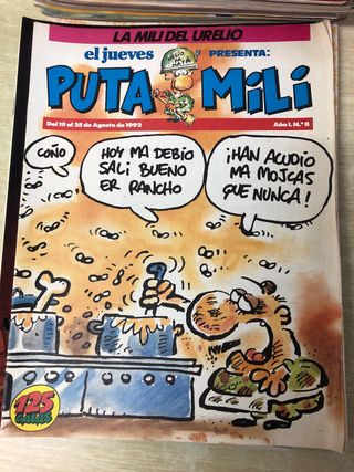 LOTE EL JUEVES. Son 96 revistas.
