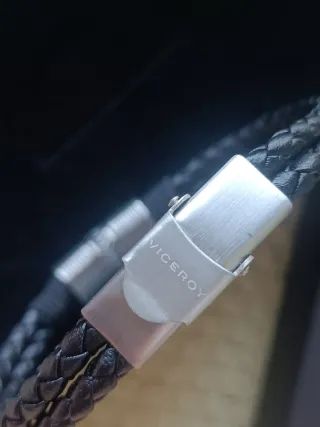 Pulsera Viceroy trenzada de cuero