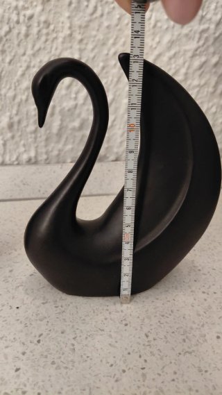 Oggetto d'arredo coppia Cigni