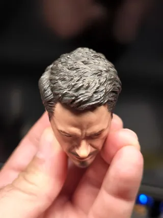 Cabeza Tony Stark 1:6 Custom Iron Man