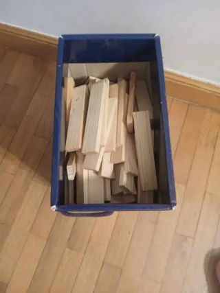 Caja construcción madera infantil KAPLA