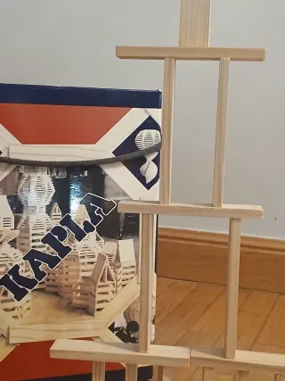 Caja construcción madera infantil KAPLA