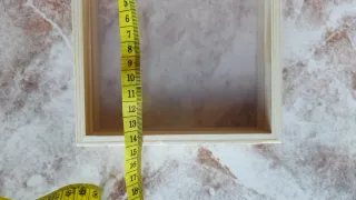 Marco de fotos de madera con doble cara