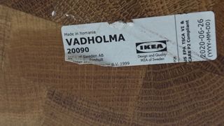 Isla de cocina Ikea Vadholma