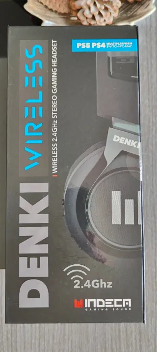 Auriculares gaming inalámbricos Denki NUEVOS