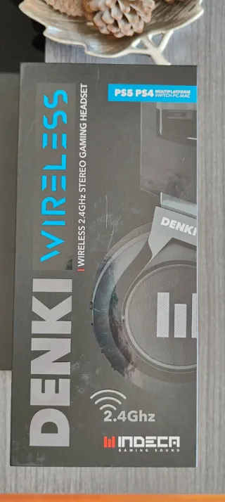 Auriculares gaming inalámbricos Denki NUEVOS