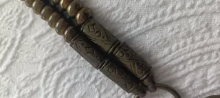 Cinturón de cuentas y cadena