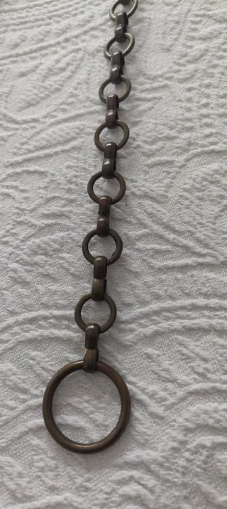 Cinturón de cuentas y cadena