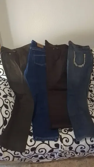 4 Pantalones Cro Talla 46