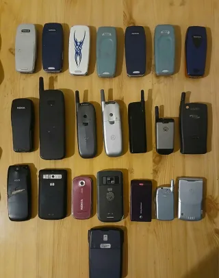 Lote 22 Móviles Antiguos Colección/Piezas