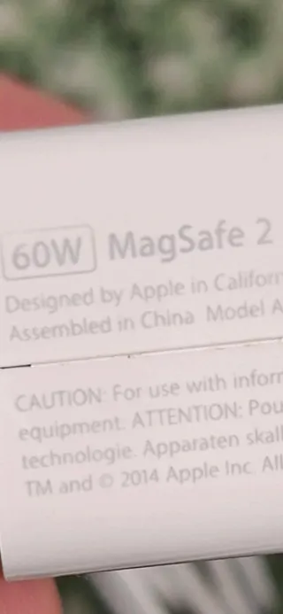 Cargador Apple MagSafe2 60W