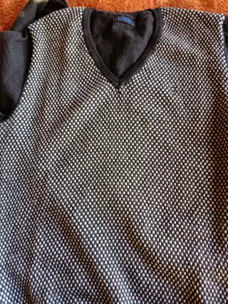 Jersey Florentino Negro Blanco Talla M