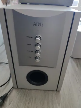 Equipo Sonido Hi-Fi 5.1 Gris/Blanco