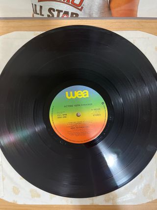 LP VINILO MIKE RUTHERFORD “ ACTING VERY STRANGE “