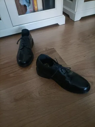 Zapatos de vestir negros hombre