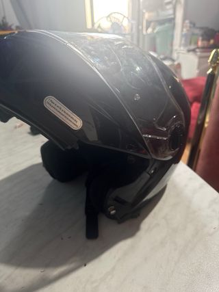 Casco de moto LS2 negro