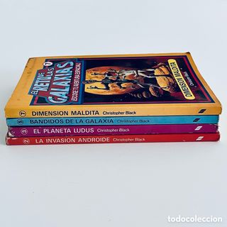 Lote 4 Libros colección EL RETO DE LAS GALAXIAS