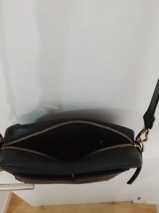 Bolso Systemaction piel negro