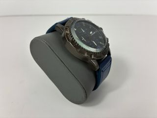 Reloj Raglan deportivo XL estilo militar azul