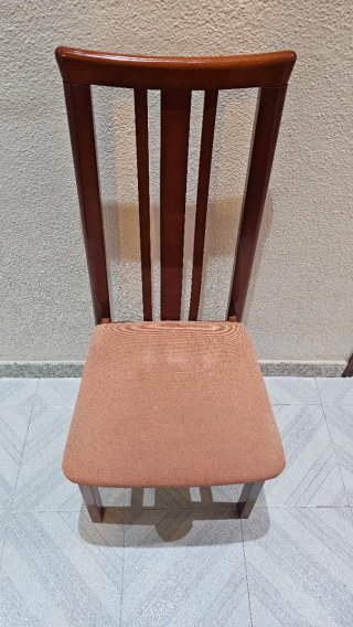 Mesa comedor extensible madera clara 140/210 cm