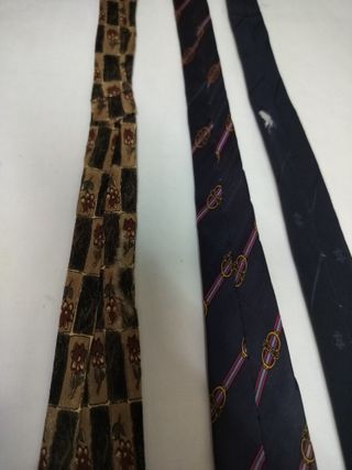 3 Corbatas de Seda