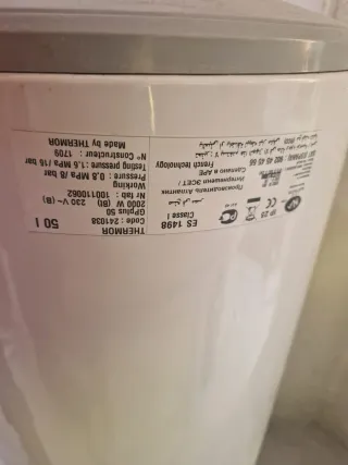 Termo Eléctrico Thermor 50L