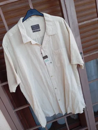 Camisa manga corta hombre Primark XXL