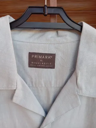 Camisa manga corta hombre Primark XXL