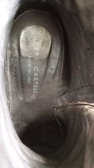 Botas de piel Pepe Castell