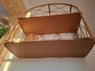 Estantería de mimbre La Redoute