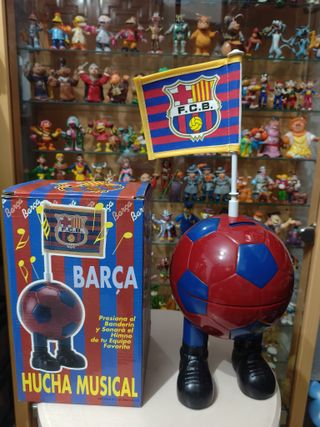 3 HUCHAS SONIDO HIMNO F.C BARCELONA AÑOS 80 90