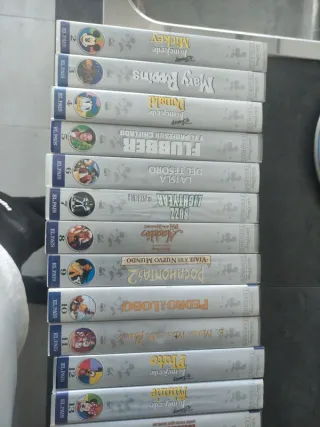Colección Tesoros Disney El País VHS