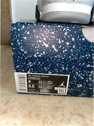 Jordan 4 Retro Midnight Navy EU 36
