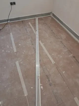 Soporte cortina panel japonés