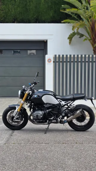 BMW R 1200 NineT Negra/Plata