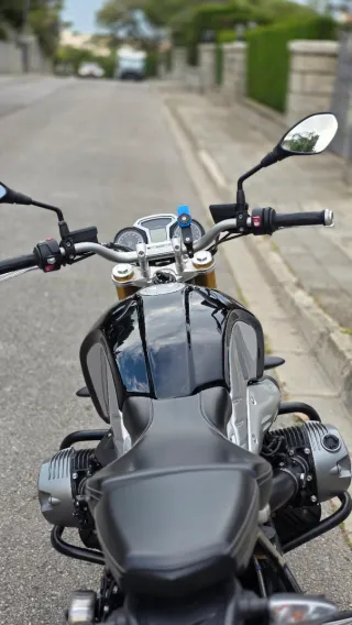 BMW R 1200 NineT Negra/Plata