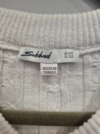 Chaleco punto blanco Subdued Talla Única
