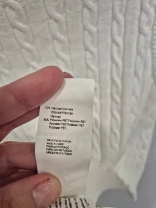 Chaleco punto blanco Subdued Talla Única