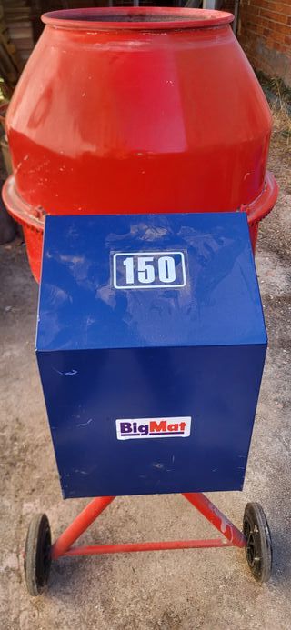 Hormigonera 150L Roja