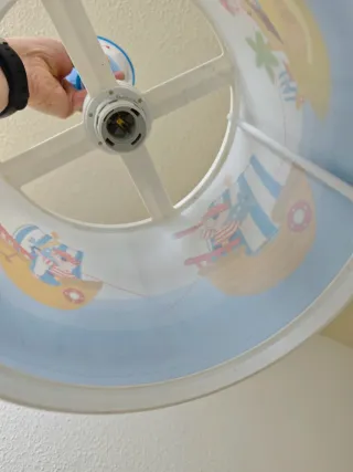 Lámpara infantil pirata