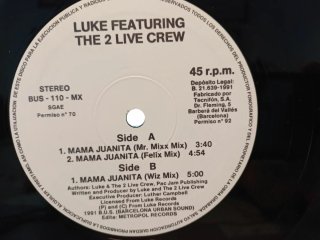 Vinilo The Luke Mamá Juanita 1991