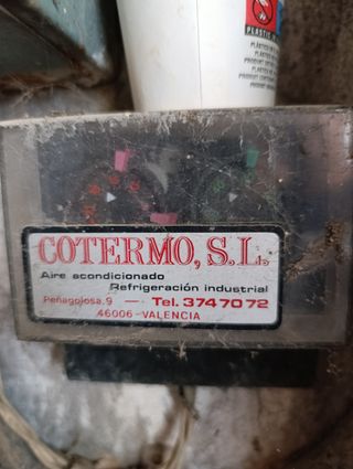 Equipo Refrigeración Industrial Antiguo
