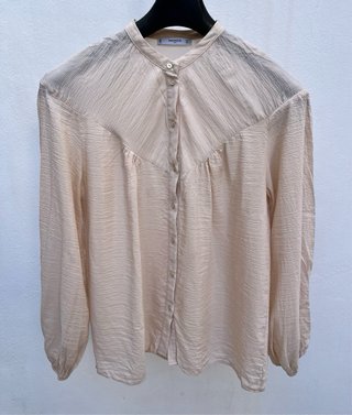 Camisa Mango Beige