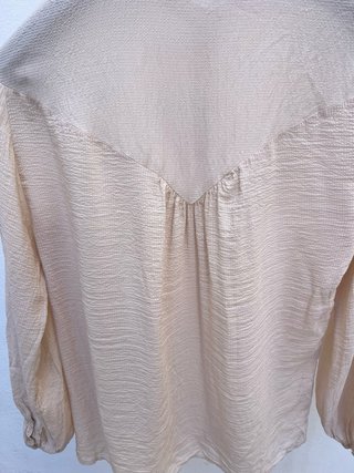 Camisa Mango Beige