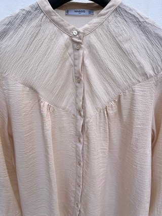 Camisa Mango Beige