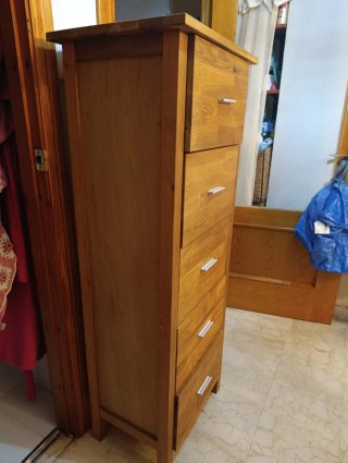 Cajonera de madera