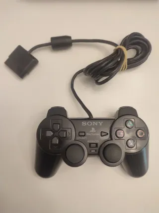 PS2 Slim + Mando + Memory card + Cables + Juego