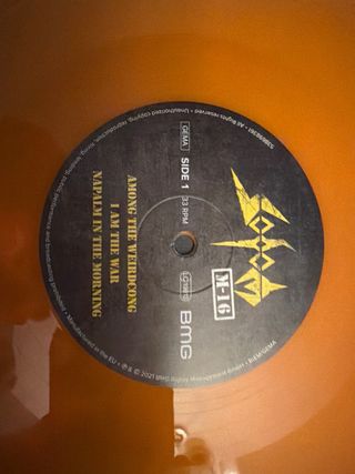 Lote Vinilos Sodom - M-16, Agent Orange