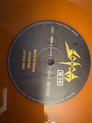 Lote Vinilos Sodom - M-16, Agent Orange