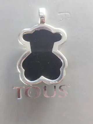 Colgante Oso Tous Negro